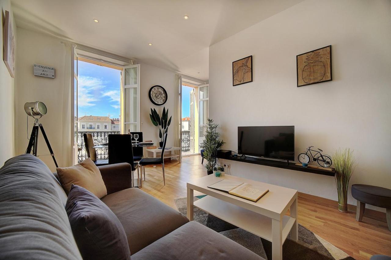 Appartement Le Art - 500m Des Plages - Clim - Verrière Côte D'azur